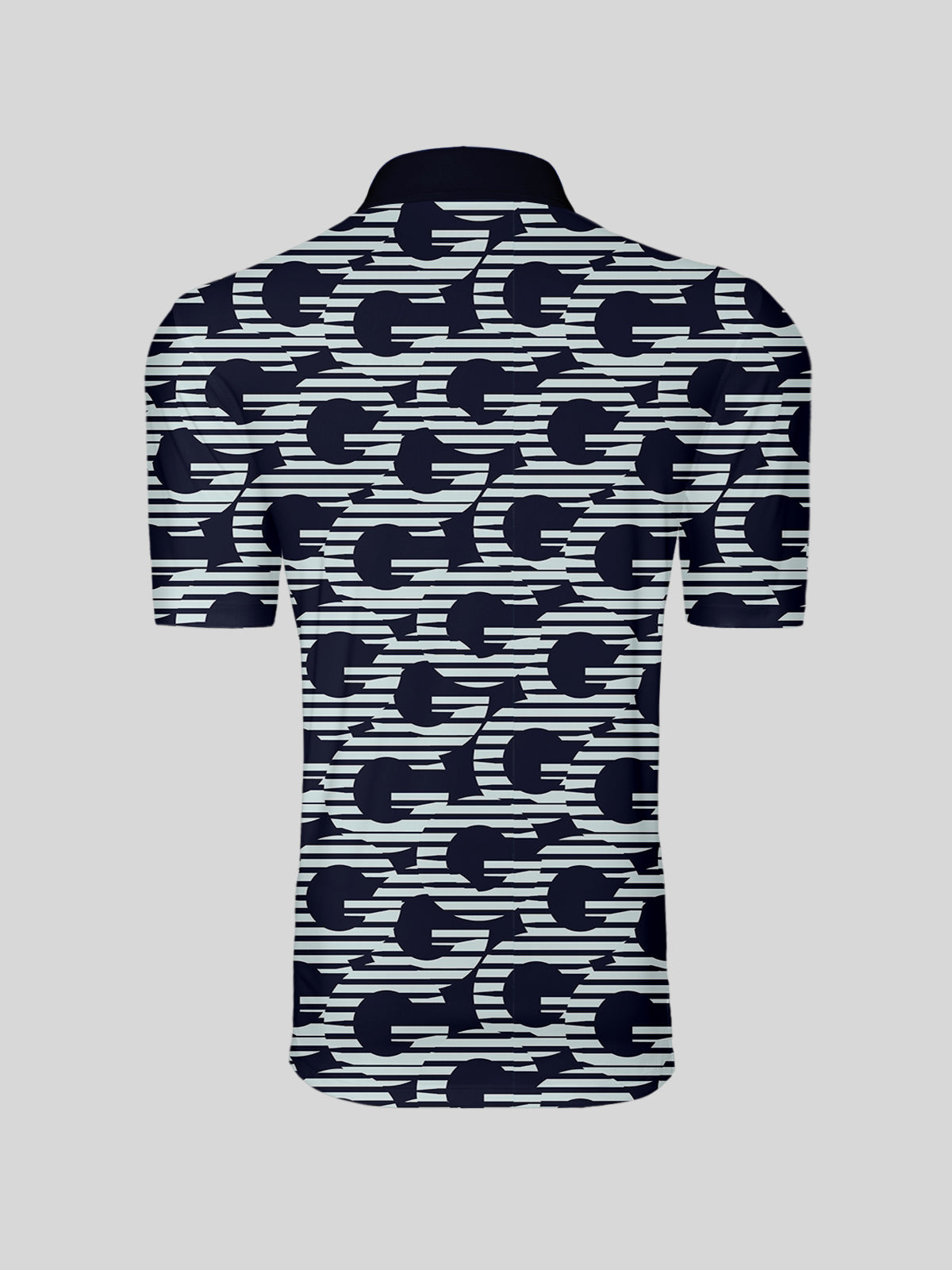 Not So Classic Men's Ribbed Collar Polo Top UPF50+