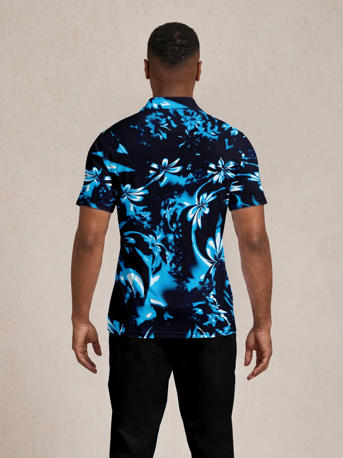 Botanical Energy Men's Polo Top UPF50+