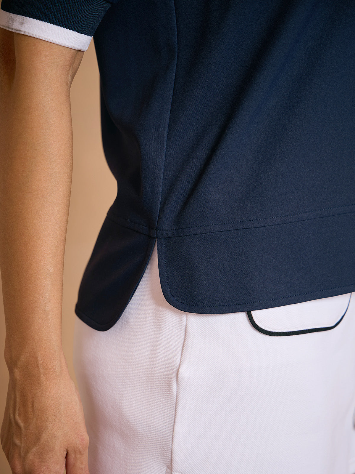 Crisp Couture Short Sleeve Polo Top UPF50+