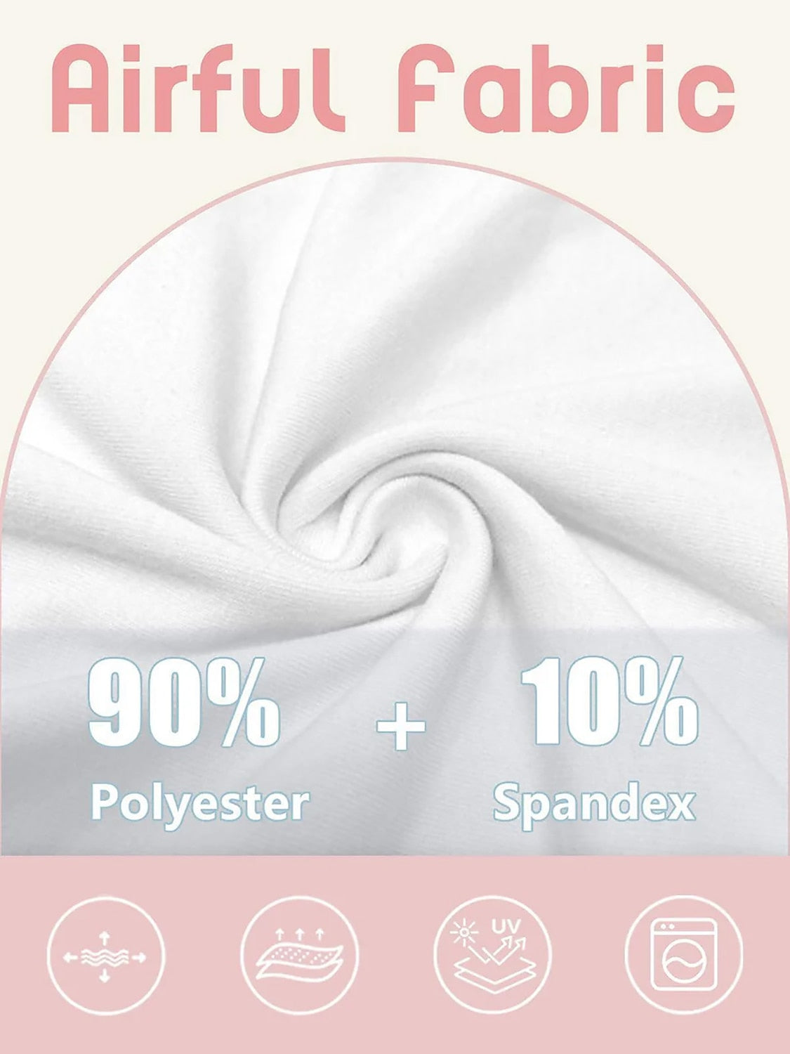 Hyper-prep Ruffle V-Neck Polo Top UPF50+