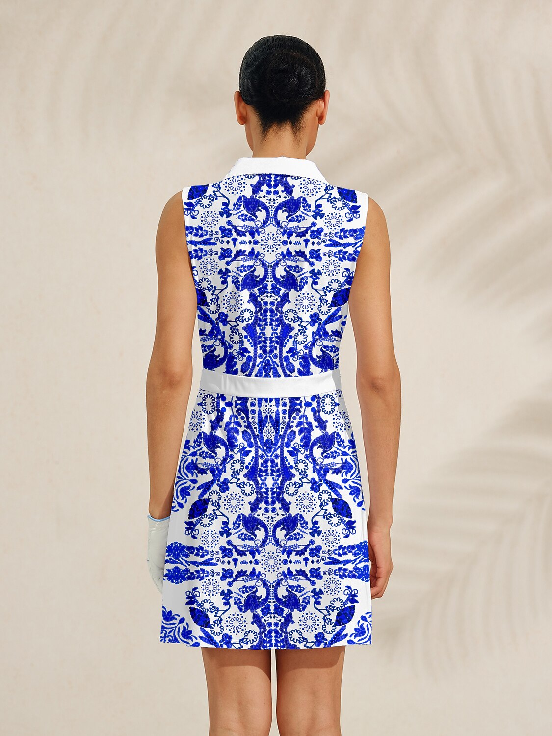 Pretty Feminine Sleeveless A-Line 36.5 Inch Dress